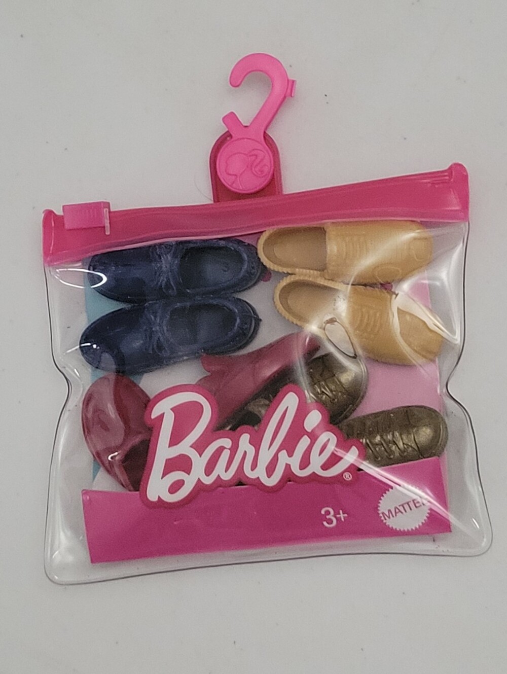 Barbie Ken Doll Shoe Pack - with 4 Pairs Shoes